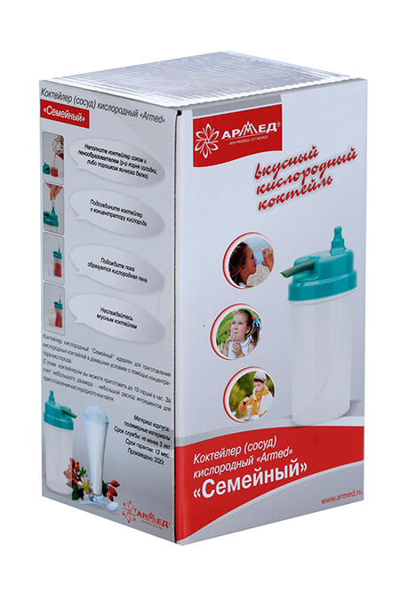 Коктейлер Армед Семейный д/приготовл кислород коктейлей дома, прозрачн/зелен акафист святителю николаю чудотворцу м зелен