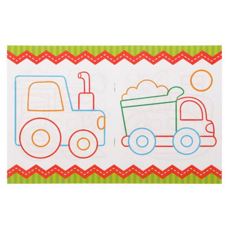 Раскраска БУКВА-ЛЕНД д/мальчиков, 12 стр раскраска с красками и волшебным контуром для мальчиков м