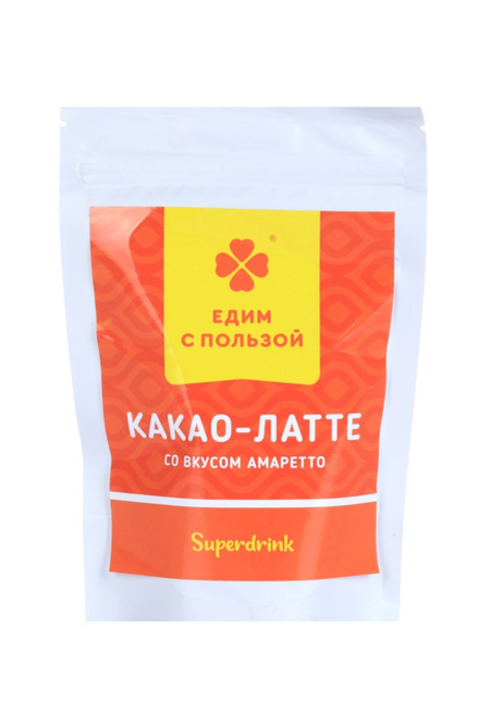 Какао-Латте Едим с пользой растворимый со вкусом Амаретто, 150 г р барсотти как мы устроены что мы едим