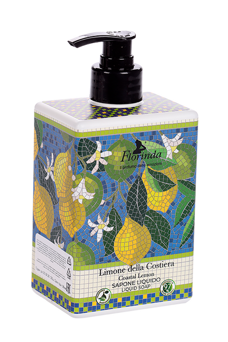 Мыло жид FLORINDA Limone della Costiera Прибрежный Лимон, 500 мл