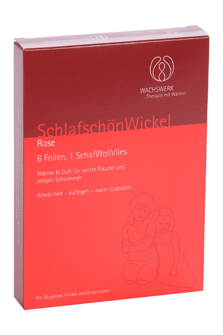 Пластырь Wachswerk с маслом Розы д/аппликации из пчелиного воска/шерст неткан материал, 6 шт