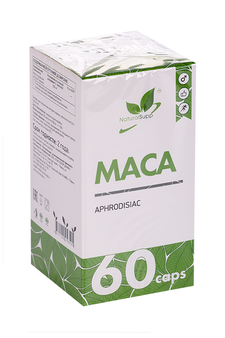 Мака перуанская Naturalsupp, 60 шт, капсулы