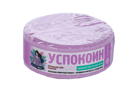 Таблетка бурлящая Fabrik cosmetology Успокоин д/ванны, 130 г