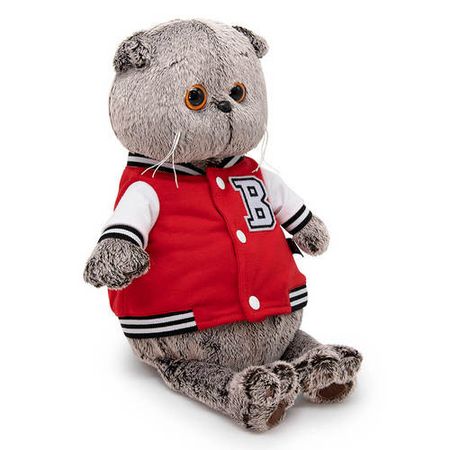 Игрушка Budi Basa Кот Басик в клубной куртке мягкая 19 см кот басик приключения начинаются 1 сезон новое оформление