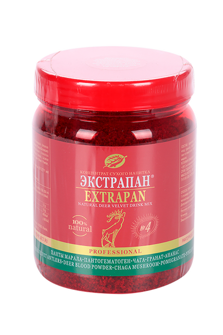 Экстрапан №4  концен сухого напитка против опухолей чага/гранат/ананас, 300 г, банка