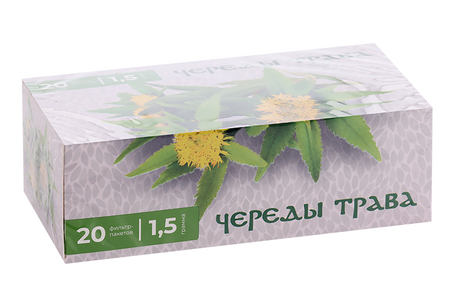 Череды трава Целебная поляна, 1,5 г, 20 шт, фильтр-пакет