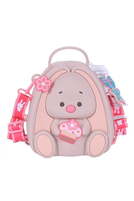 Рюкзак Budi Basa Зайка Ми из силикона со сменными джибитсами 2 компл зайка помощник