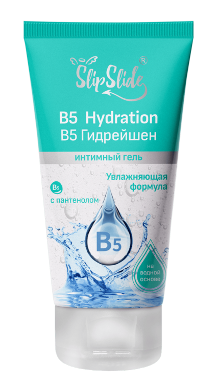 Гель-смазка интим СлипСлайд Увлажняющая формула (В5 Hydration), 50 мл