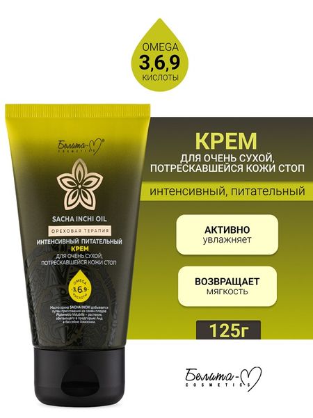Белита-М COSMETICS Крем для потрескавшейся кожи СТОП для очень сухой кожи  Ореховая терапия 125г вирджиния сатир семейная терапия практ рук во
