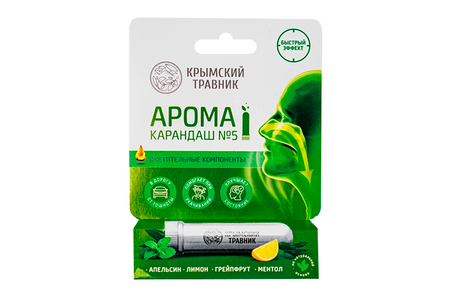Арома-карандаш Крымский травник №5 Лимон александр александрович тамоников крымский оборотень