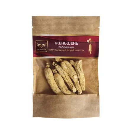 Женьшень Российский корень сухой 