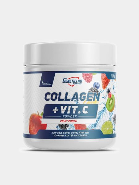 Коллаген с витамином С  Geneticlab Nutrition, со вкусом 