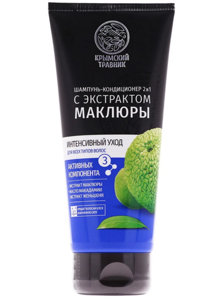 Шампунь-кондиционер Крымский Травник Интенсивный уход 2в1 д/всех типов волос, 200 мл александр александрович тамоников крымский оборотень