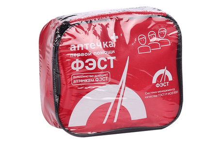 Аптечка ФЭСТ д/оказ первой помощи с мед изд в организ осущ образов деят, (фут сумка 0370/1)(приказ 261Н)