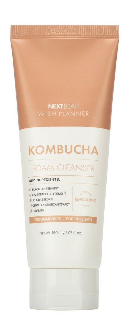 NextBeau Wish Planner Kombucha Biome Foam Cleanser