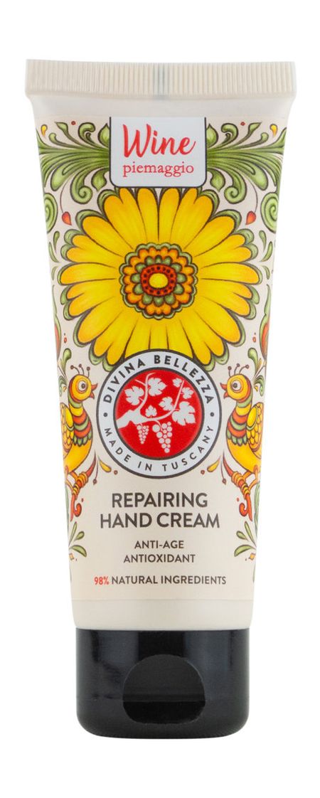Divina Bellezza Repairing Hand Cream экстракт виноградных косточек mrm 400 мг 100 шт капсулы