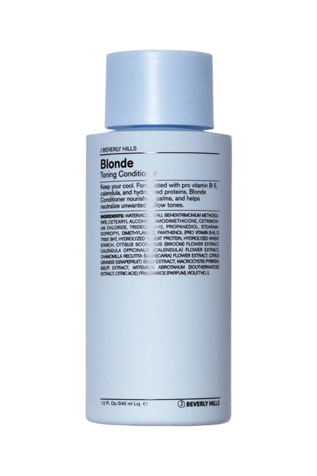 Кондиционер J BEVERLY HILLS для блондированных и осветлённых волос Blonde Toning Conditioner 340 мл