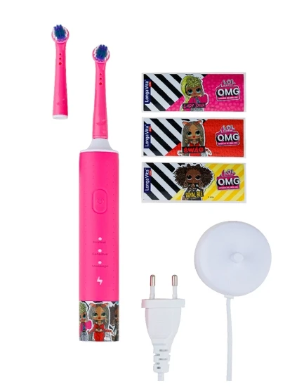 З/щетка Longa Vita L.O.L O.M.G. электрическая 2 насадки (с 3 лет)