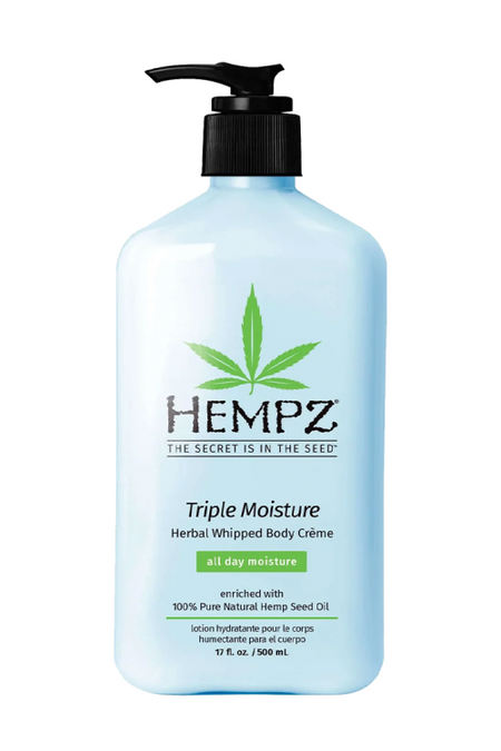 Молочко для тела Hempz Тройное Увлажнение Triple Moisture Herbal Whipped Body Creme 500 мл.