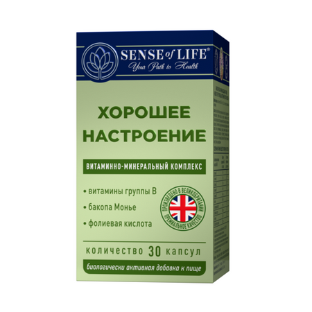 Хорошее настроение Сенсе оф Лайф, 30 шт, капсулы