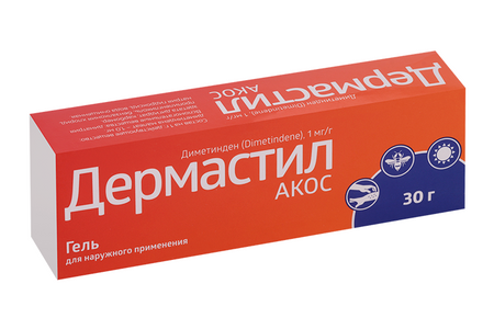 Дермастил АКОС 1 мг/г, 30 г, гель для наружного применения