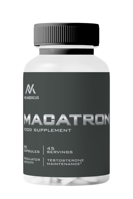 Бустер Macatron д/повышения тестостерона, для потенции, смесь пищевая 90 капсул