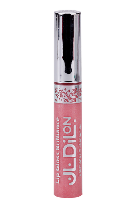 Блеск д/губ Dilon Lip Gloss Brilliance Сиреневый нежный тон 1646 9 мл