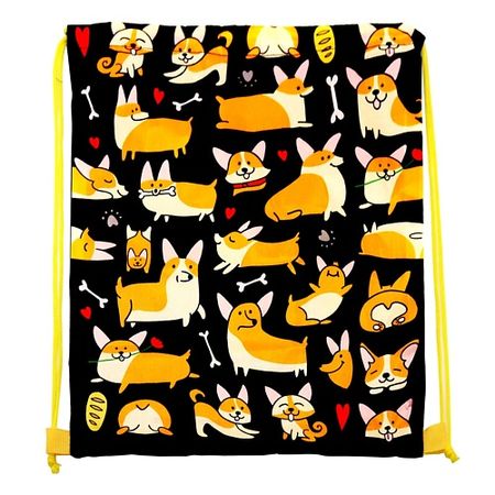 Сумка-мешок для сменной обуви ND PLAY Мешок для обуви Корги гелиевые шары moonbiffy корги хаски