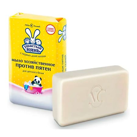 Мыло хозяйственное УШАСТЫЙ НЯНЬ Хозяйственное мыло Против пятен moonbiffy таблетки для стирки против вы ания