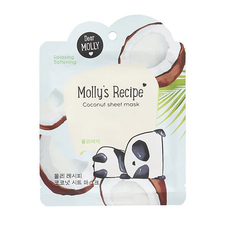 Маска для лица ЛЭТУАЛЬ DEAR MOLLY Тканевая маска 