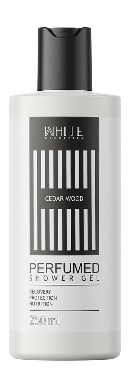 White Cosmetics Cedar Wood Perfumed Shower Gel имитация искусственного ка украшение для дома среднее ощущение калла лилия гостиная обеденный стол очная композиция фотография