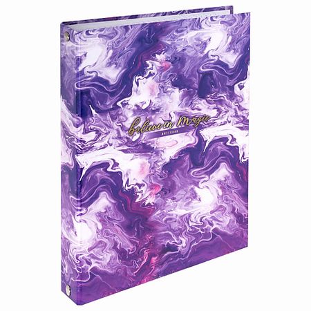 Тетрадь BRAUBERG Тетрадь на кольцах 120 листов Размытие прозрачные липкие заметки moonbiffy 200 листов