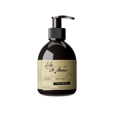 Парфюмированное мыло жидкое ESSTIR Жидкое мыло для рук Лили Амбер