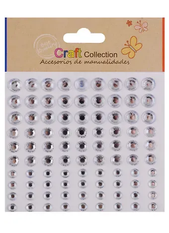 Стразы кристаллы микс размеров белые