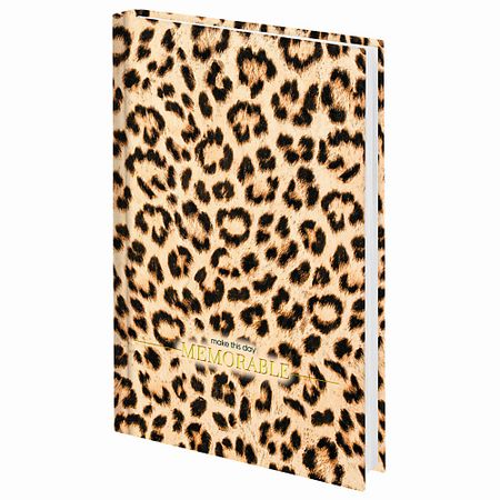 Ежедневник STAFF Ежедневник недатированный Леопард 160 листов прозрачные липкие заметки moonbiffy 200 листов
