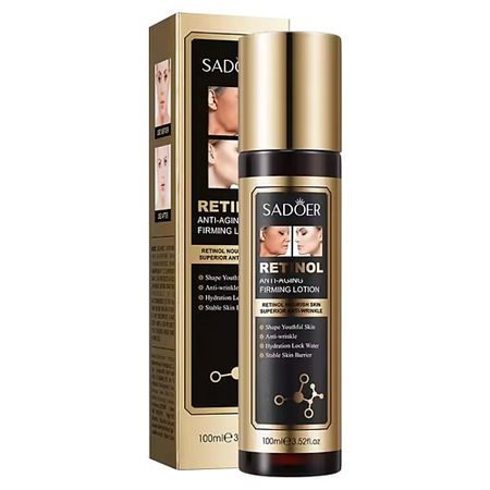 Лосьон для лица SADOER Лосьон для лица антивозрастной с ретинолом крем для глаз sadoer крем для вокруг глаз антивозрастной с ретинолом