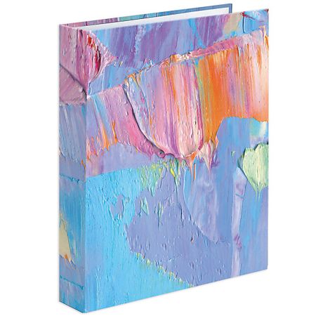 Тетрадь BRAUBERG Тетрадь на кольцах 120 листов Пятна прозрачные липкие заметки moonbiffy 200 листов