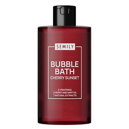 Пена для ванны SEMILY Пена для ванны с запахом вишни искусственные ягоды вишни красные пена 30 300 шт