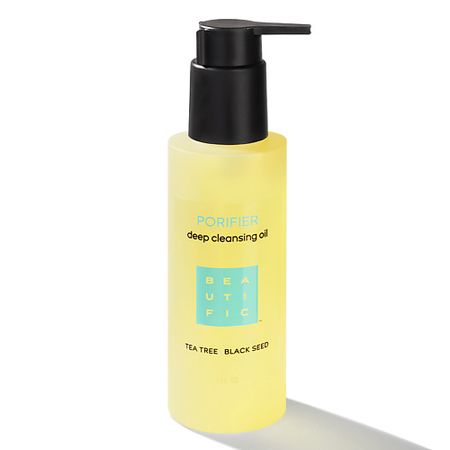 Масло для умывания BEAUTIFIC Масло для глубокого очищения с маслами черного тмина и чайного дерева Porifier ручка для ножа из черного дерева wa