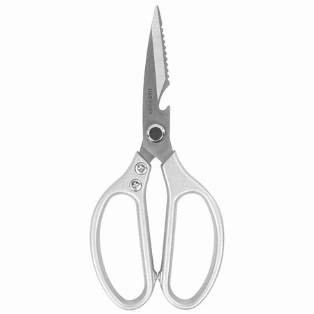 Ножницы канцелярские DASWERK Ножницы кухонные кухонные ножницы чёрно серебристые