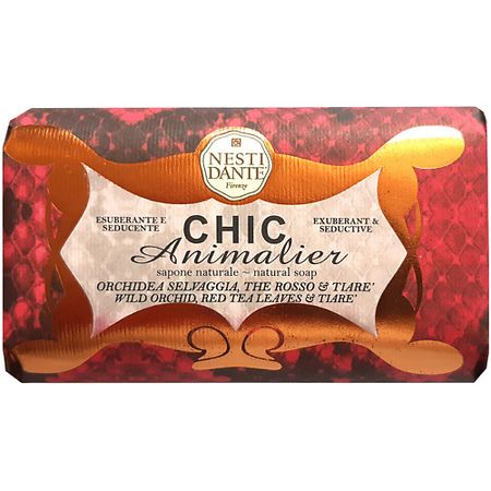 Мыло твердое NESTI DANTE Мыло Chic Animalier Red мыло твердое nesti dante мыло emozioni in toscana garden in bloom