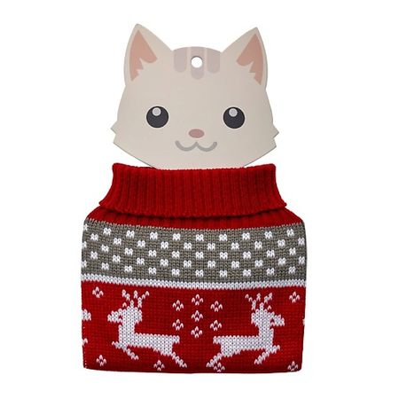 Кофта FRIEND OF MINE Кофта для собак и кошек RED SWEATER #FOM_partyguy фигурки кошек сфинкса moonbiffy