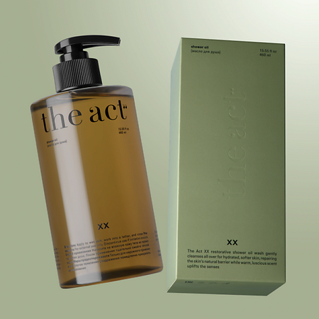 Масло для душа THE ACT Масло для душа топикрем ультра увлажняющ масло для душа 500 мл