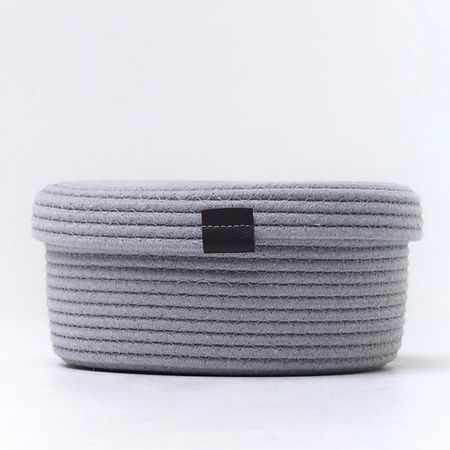 Корзина для хранения ASTIHOME Корзина для хранения плетеная с крышкой