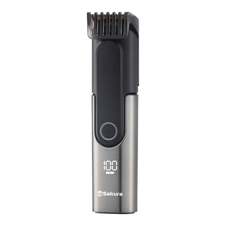 Триммер для волос SAKURA Триммер мужской SA-5536BK LED дисплей USB бархатный дисплей для украшений rasalhaguer