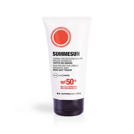 Солнцезащитный крем для лица S+ SUMMECOSMETICS Солнцезащитный  крем SPF50+ SUMMESUN SPF50+ SENSITIVE SKIN авен avene крем солнцезащитный 50 мл spf50 тонирующ