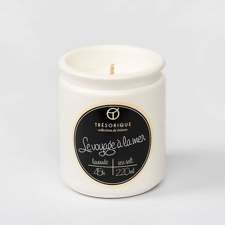Свеча ароматическая TRESORIQUE Свеча ароматическая Le voyage à la mer 