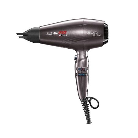 Фен BABYLISS Профессиональный фен для волос Stellato Digital BAB7500IE 2400 Вт электродвигатель minebea matsushita mmi 6s2r1kc 12в 2400 об мин