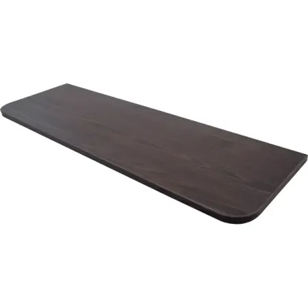 Полка настенная 80x25 см ЛДСП цвет дуб термо тёмный