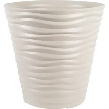 Кашпо Idea Дюна ø46 h45 см v50 л пластик кремовый